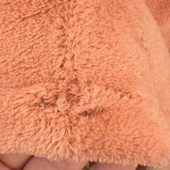 Rue 21 Dinosaur One Piece Pink Pajama Hooded Size XL Heart on Back Ugly PJs - Picture 5 of 10